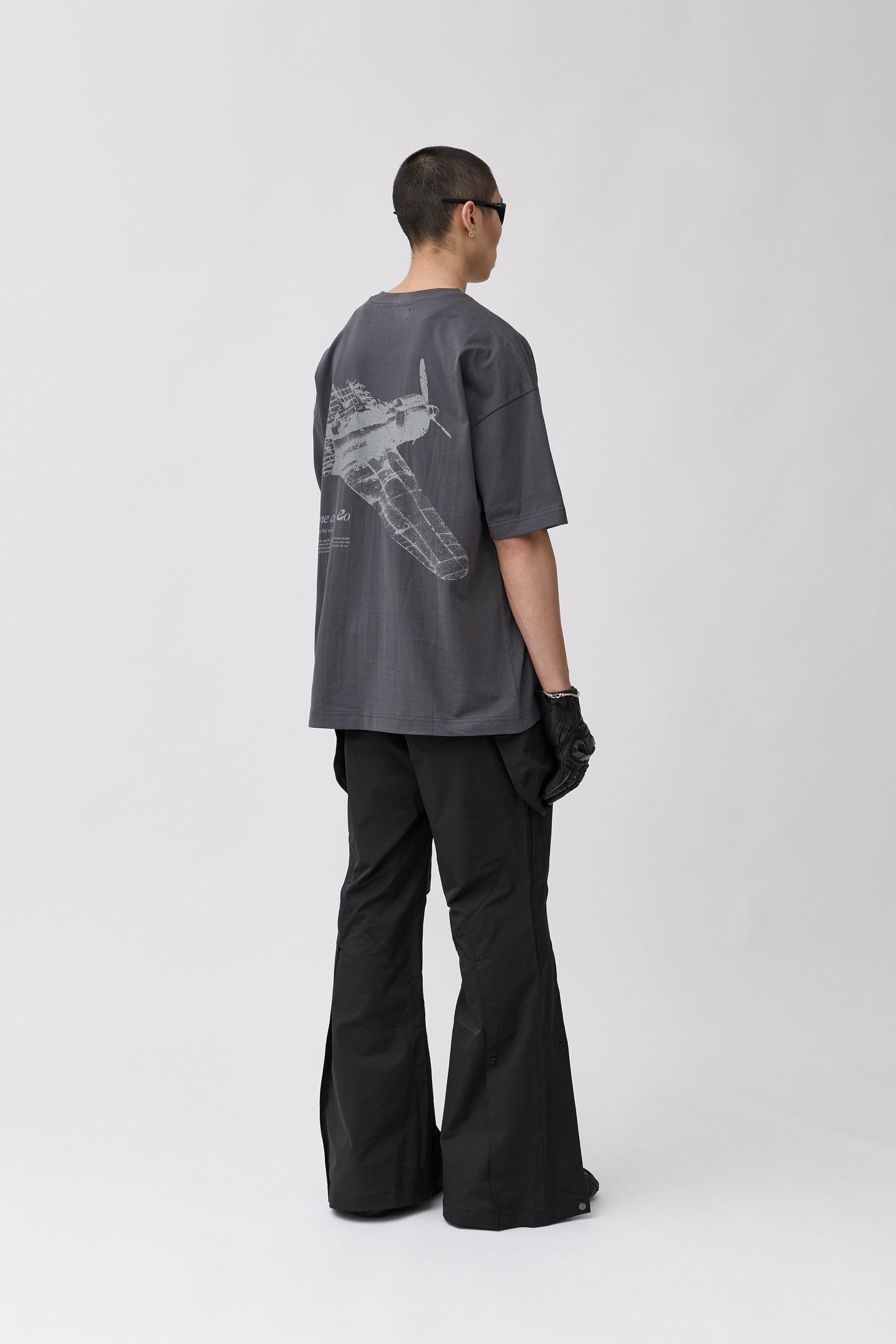 EQUALNEAR - Aircraft Tee - Gray