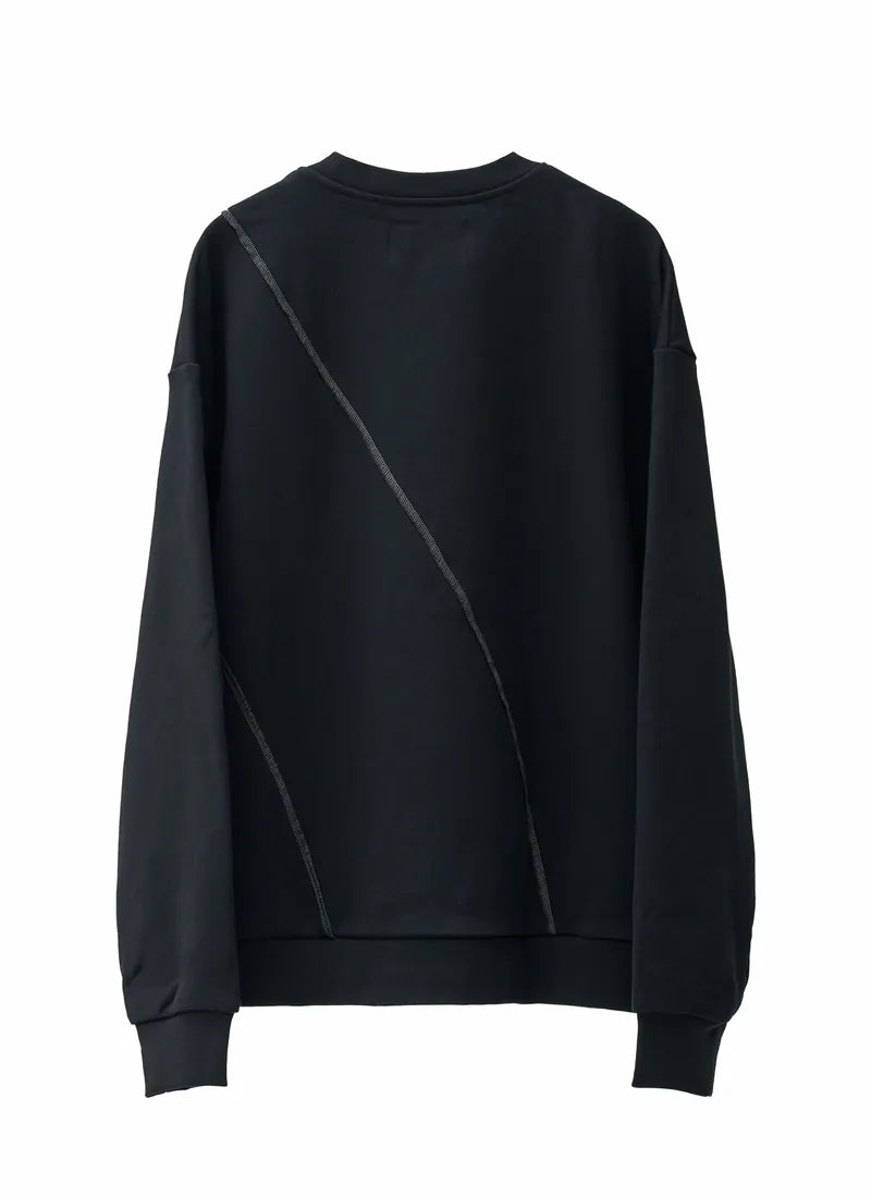 EQUALNEAR - Rift Logo Sweatshirt - Black