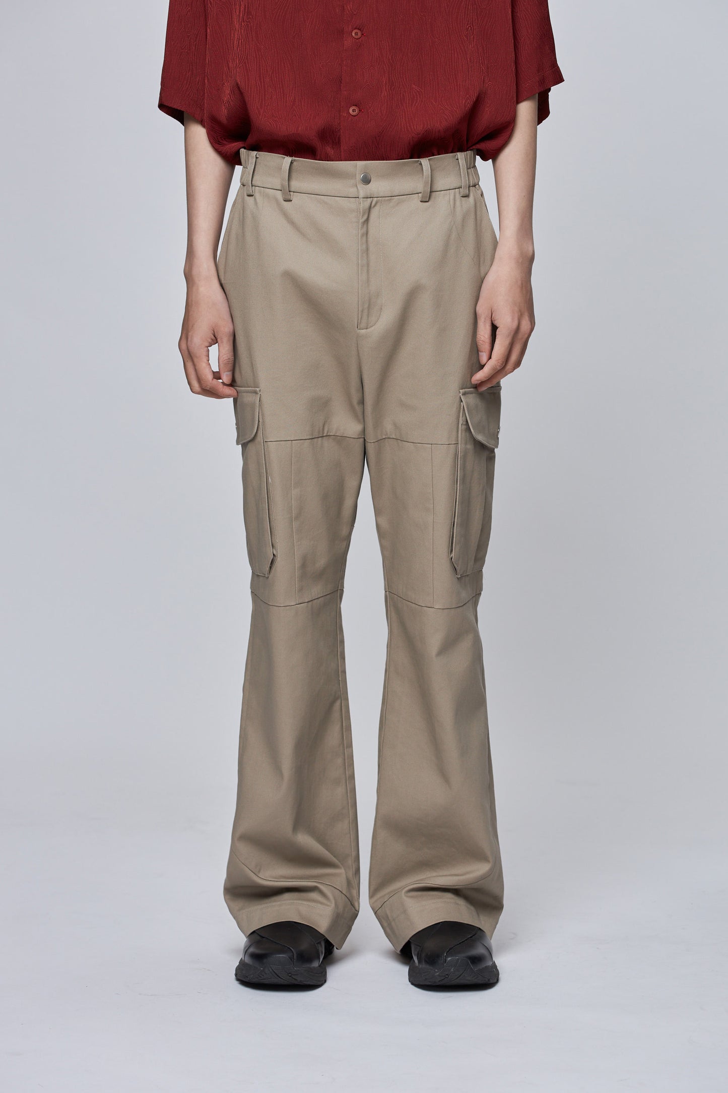 EQUALNEAR - E's Flow Cargo Pants - Khaki