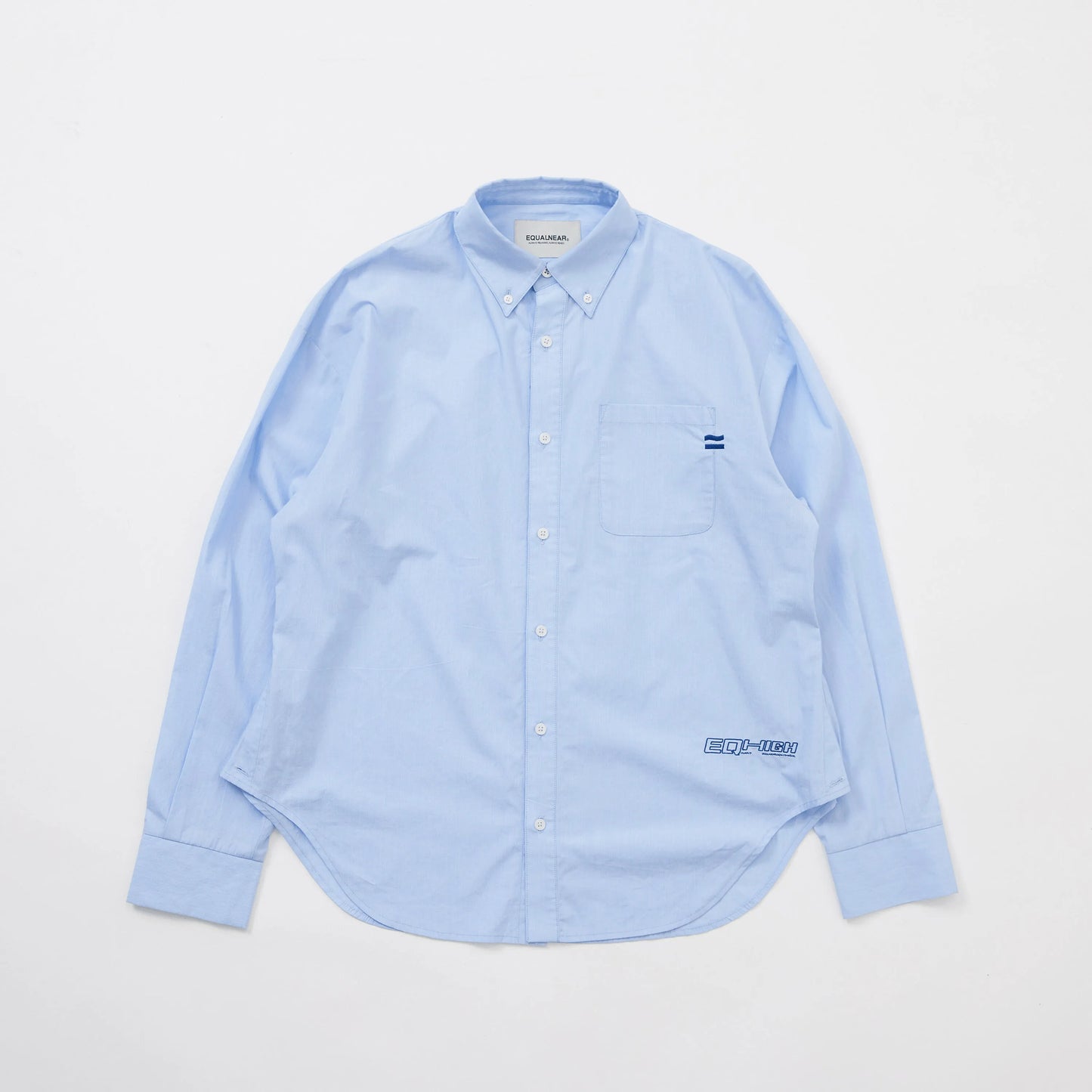 EQUALNEAR - EQ-HIGH LS Shirt - Blue