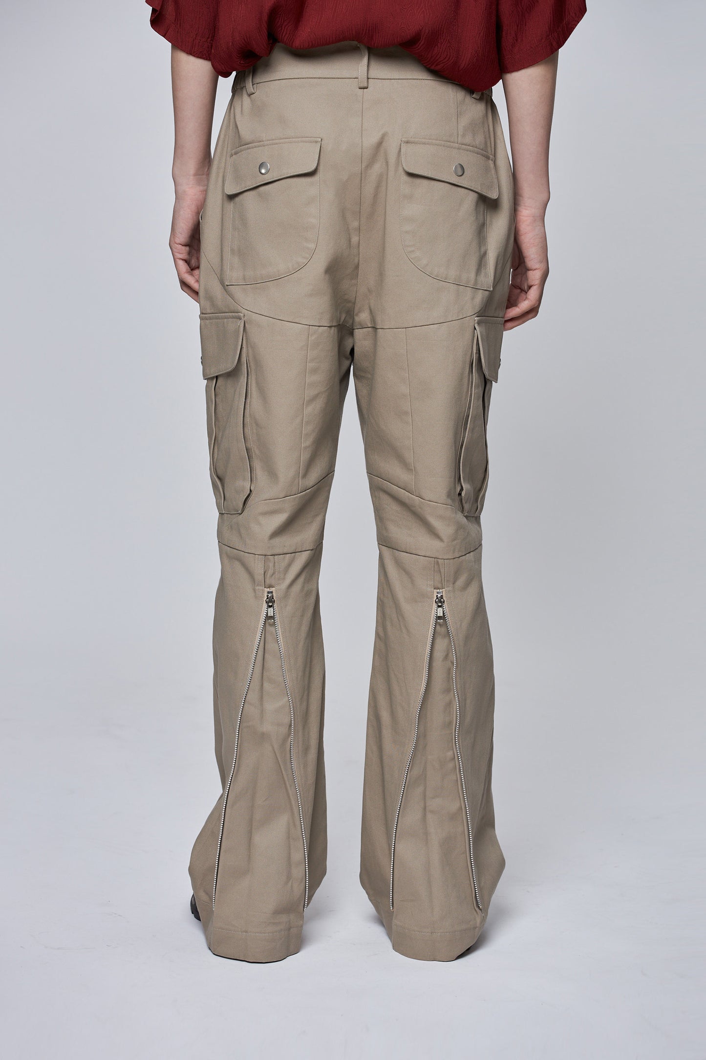 EQUALNEAR - E's Flow Cargo Pants - Khaki