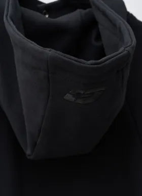 EQUALNEAR - Rift Zip Pocket Hoodie - Black
