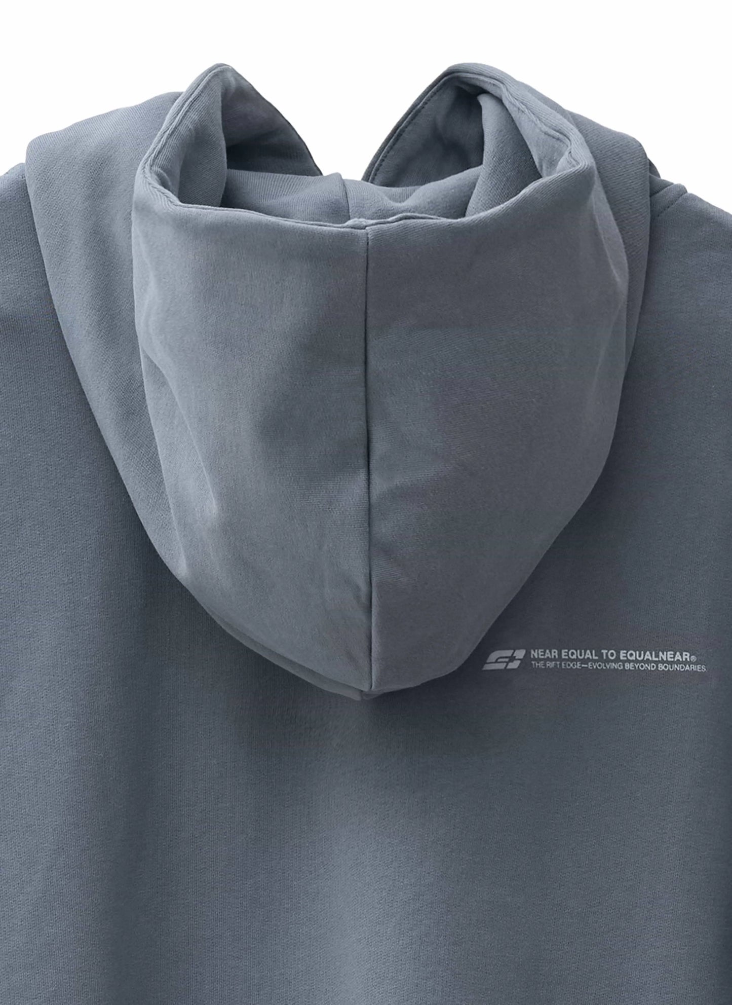 EQUALNEAR - Rift Logo Hoodie - Gray Blue