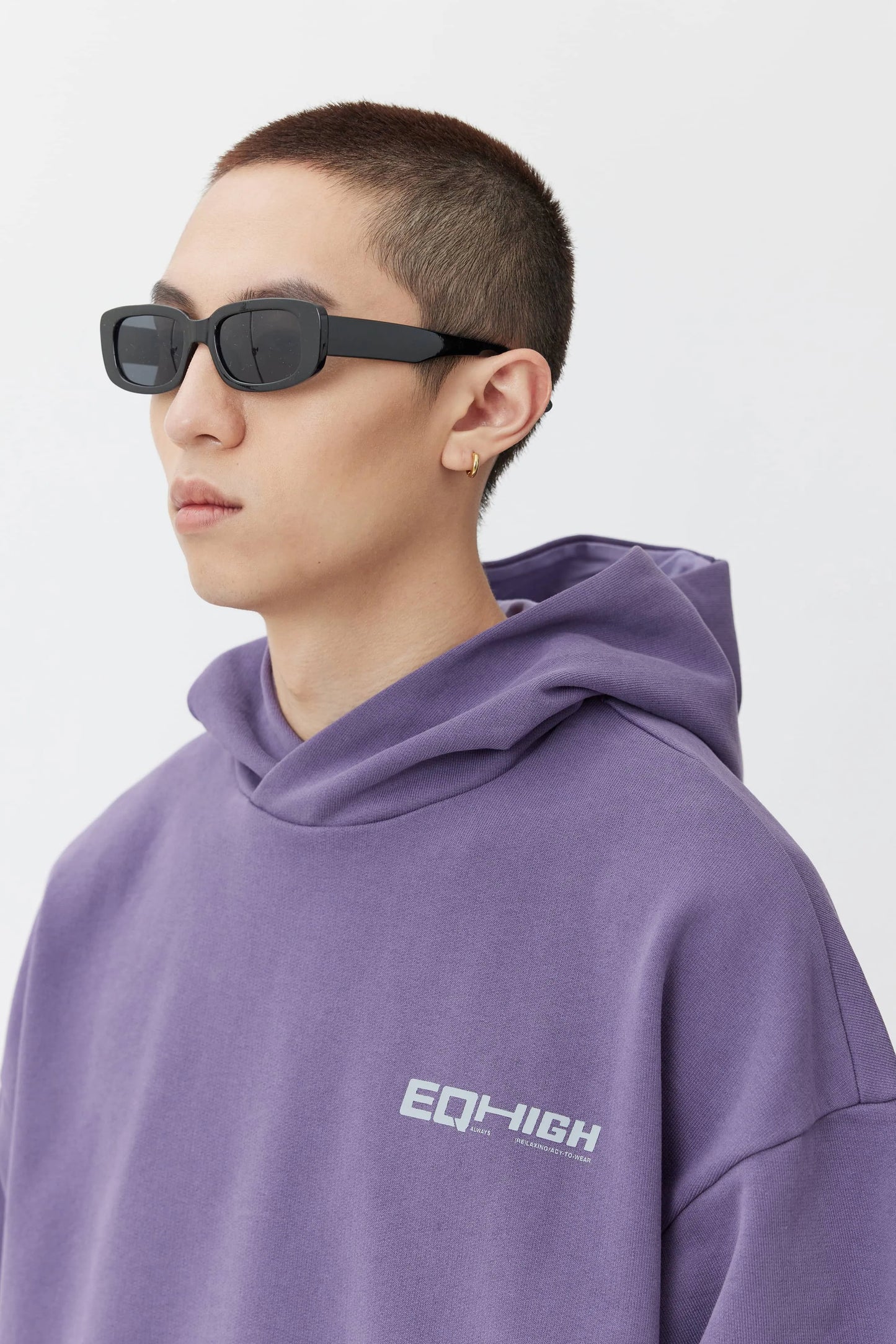 EQUALNEAR - EQ-HIGH Hoodie - Purple