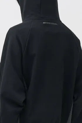EQUALNEAR - Rift Zip Pocket Hoodie - Black