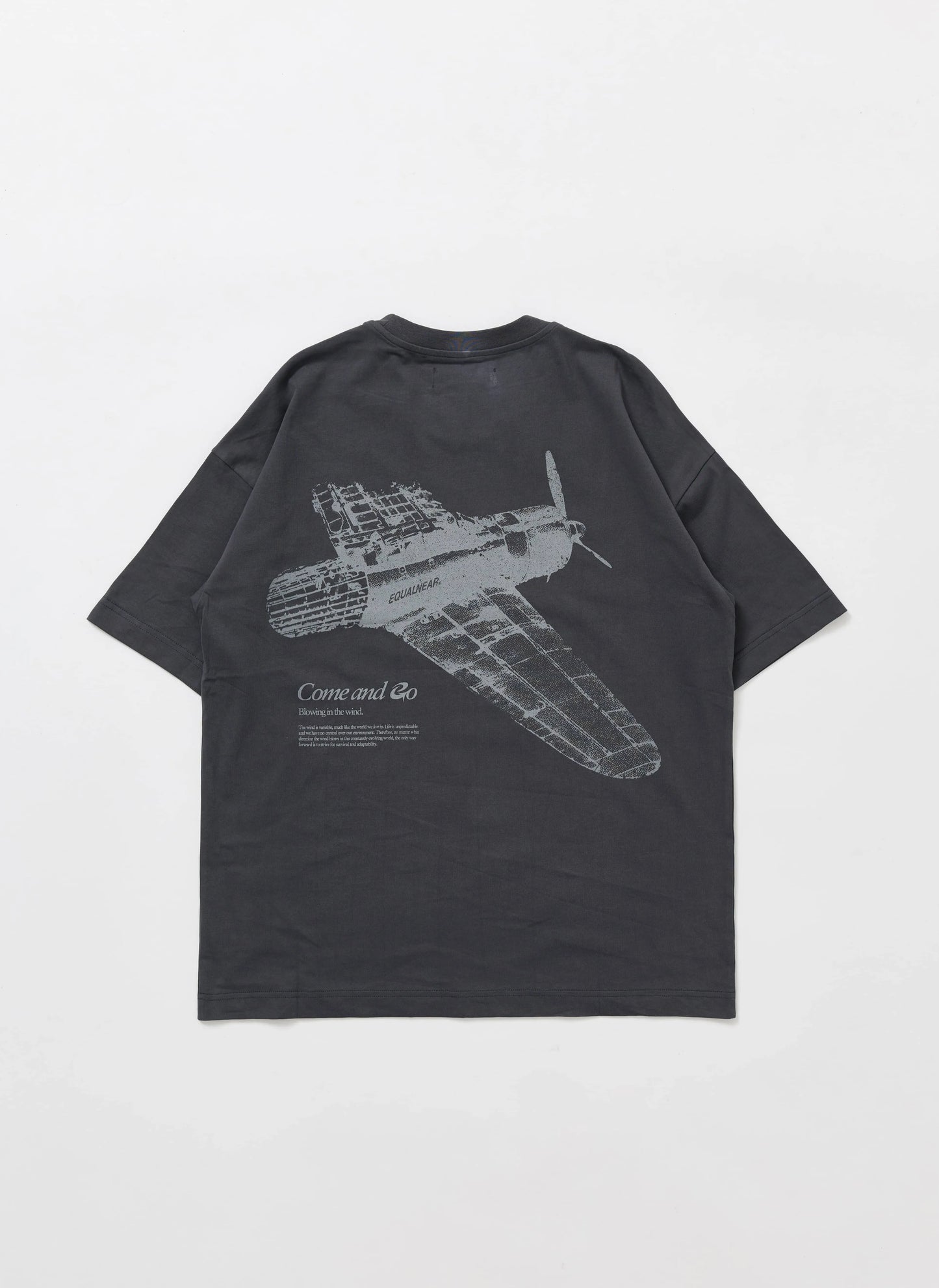 EQUALNEAR - Aircraft Tee - Gray