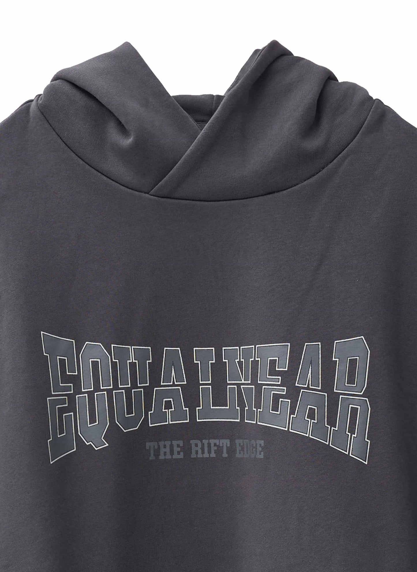 EQUALNEAR - Rift Logo Hoodie - Gray