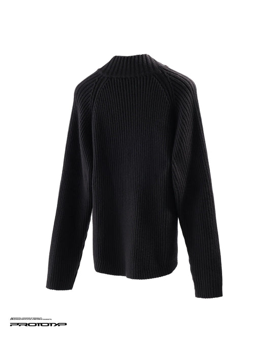 PROTOTYP - PTP-25A-KT-JKT-002 ACCELERATION MONOCLINE Rib Sweater
