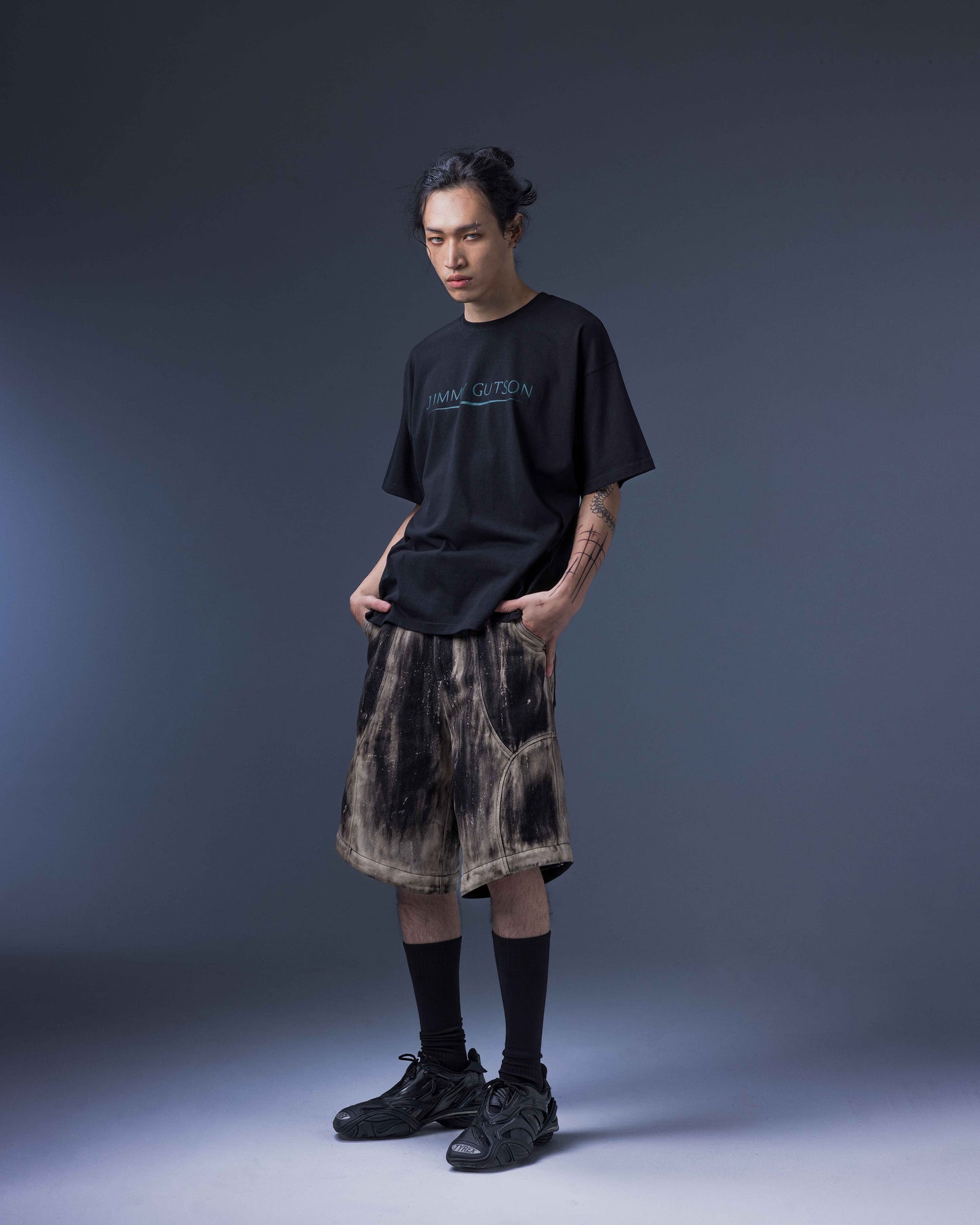 JIMMY GUTSON - Scarab Graphic T-Shirt