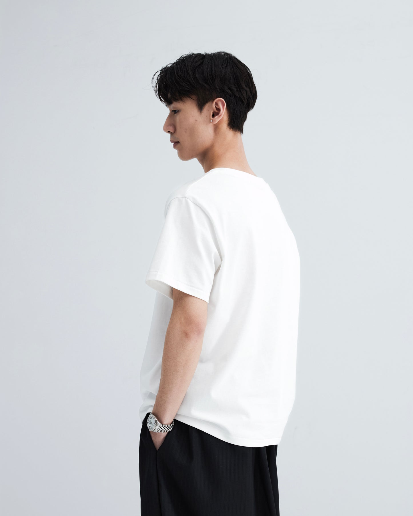 KLONE DESIGN - Basic Logo Tee – White