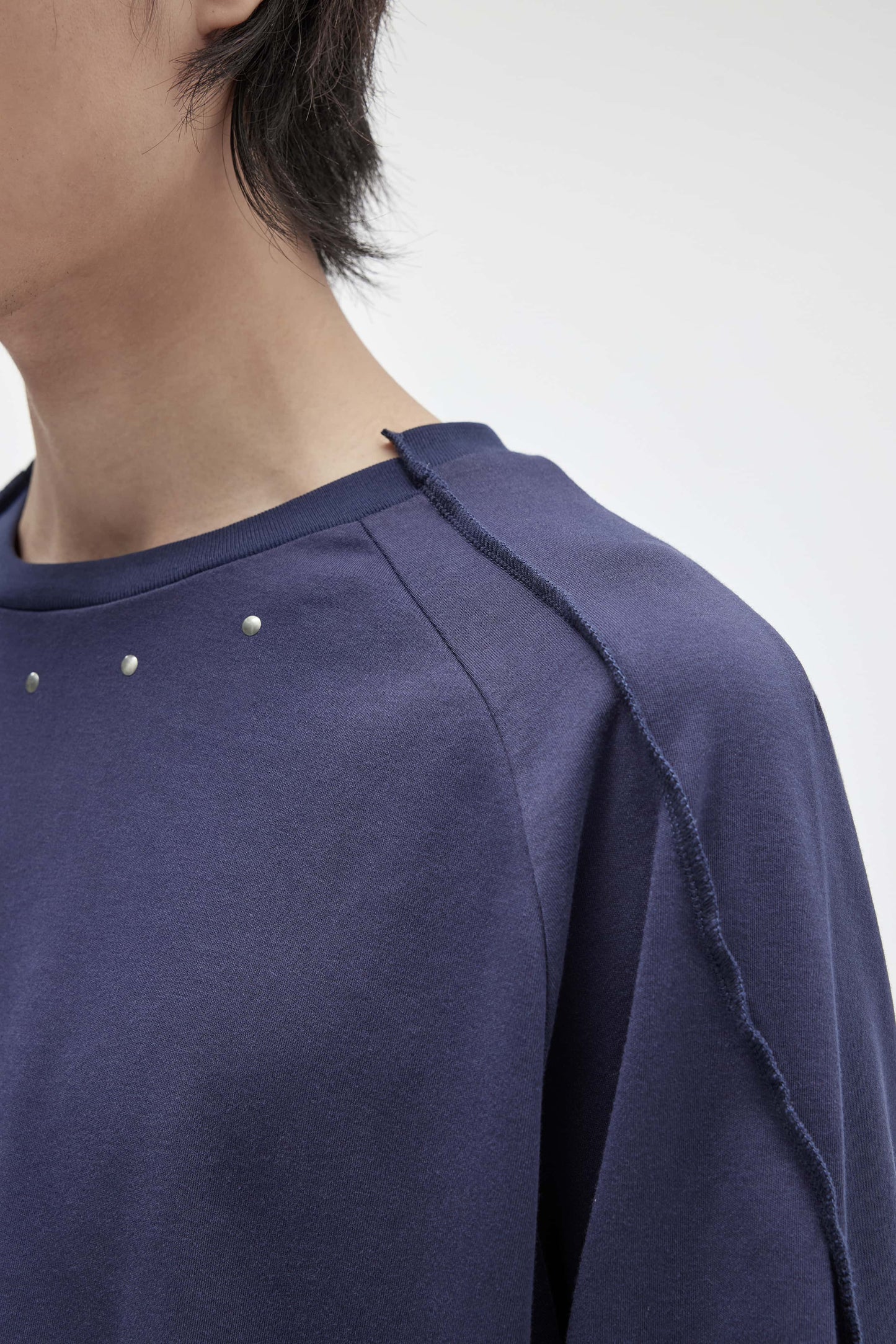 EQUALNEAR - The Fool LS Tee - Blue