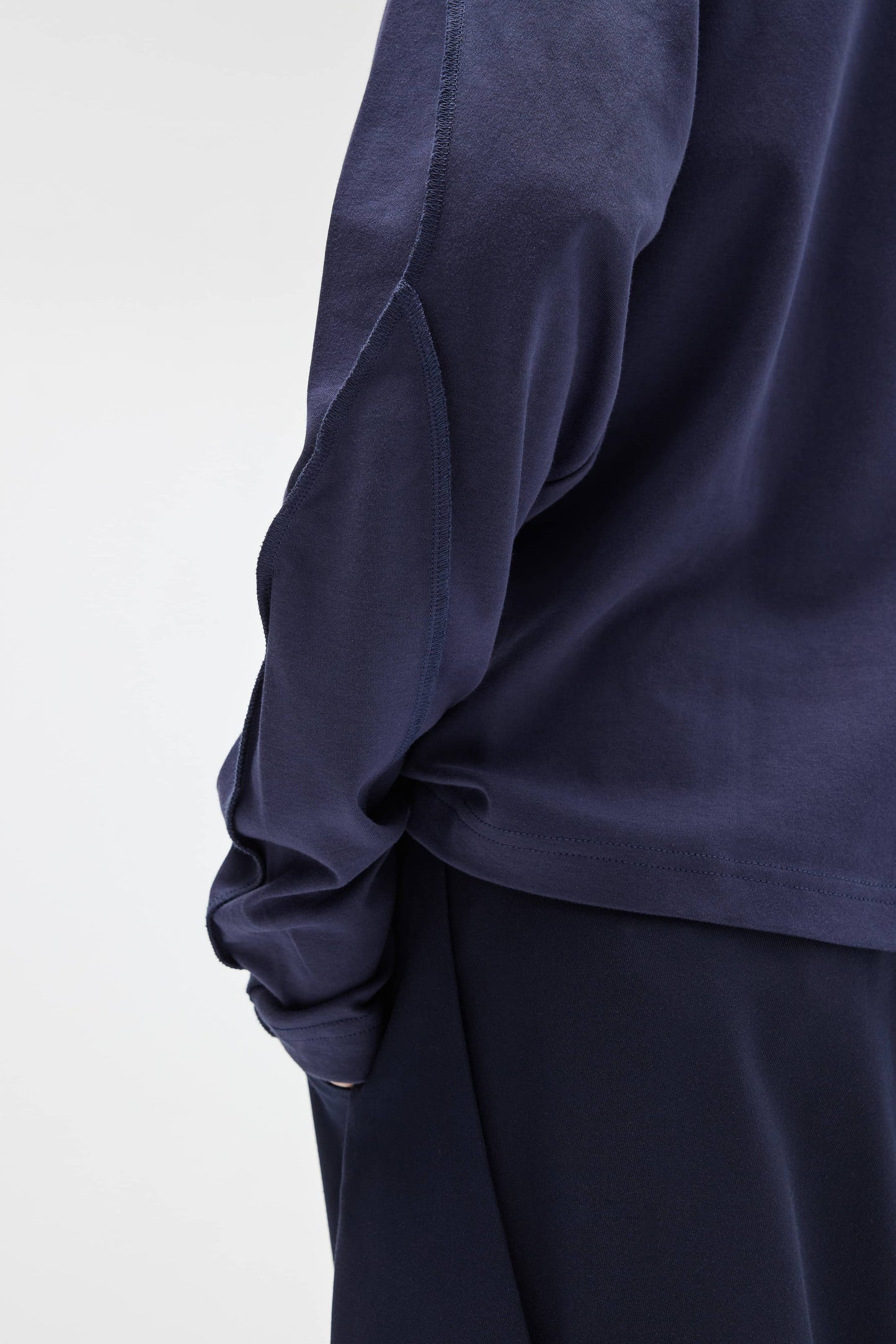 EQUALNEAR - The Fool LS Tee - Blue