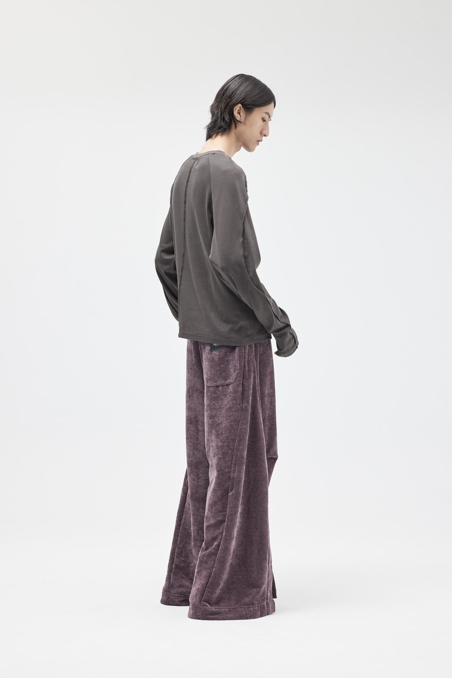 EQUALNEAR - The Fool LS Tee - Gray