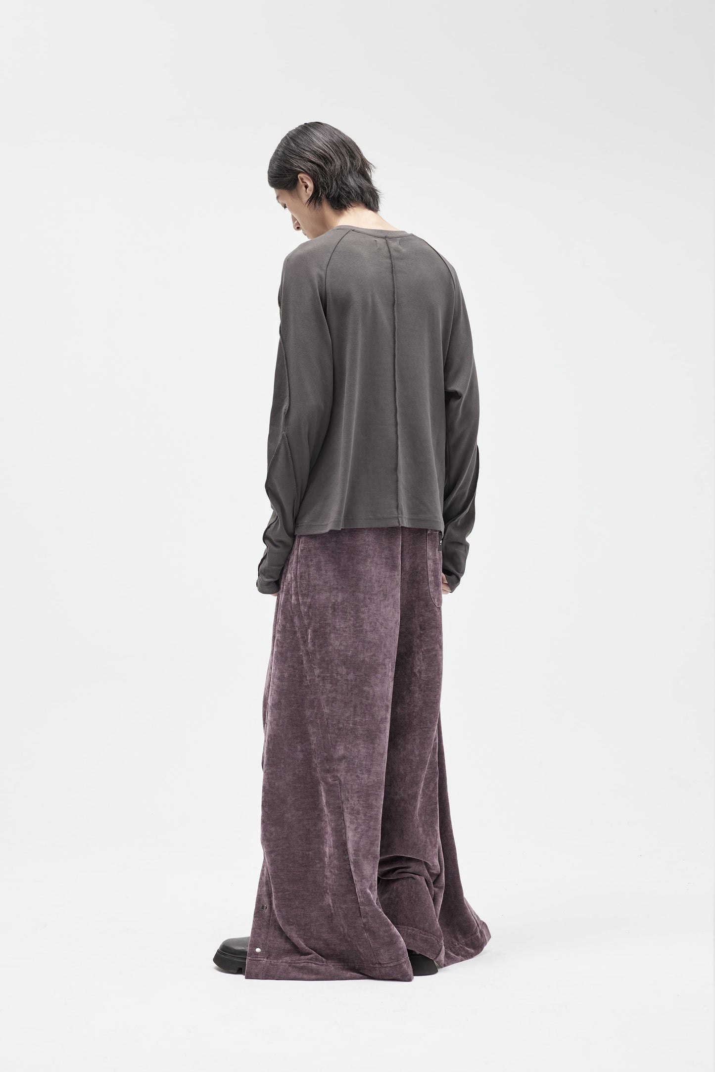 EQUALNEAR - The Fool LS Tee - Gray