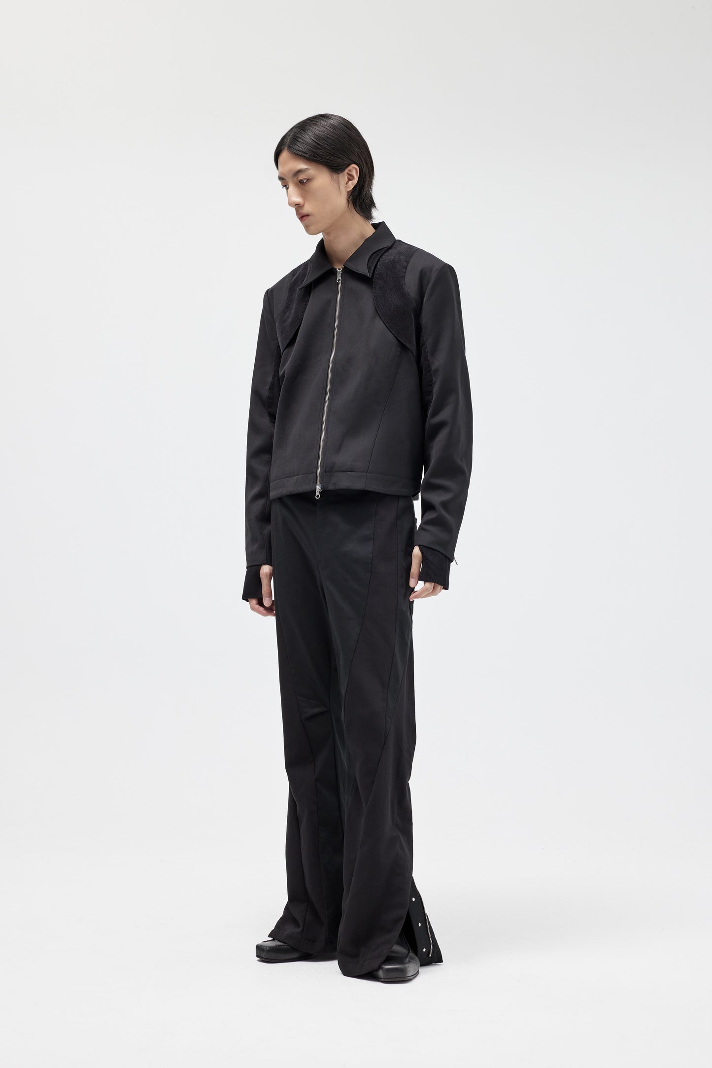 EQUALNEAR - Ouroboros Work Jacket - Black