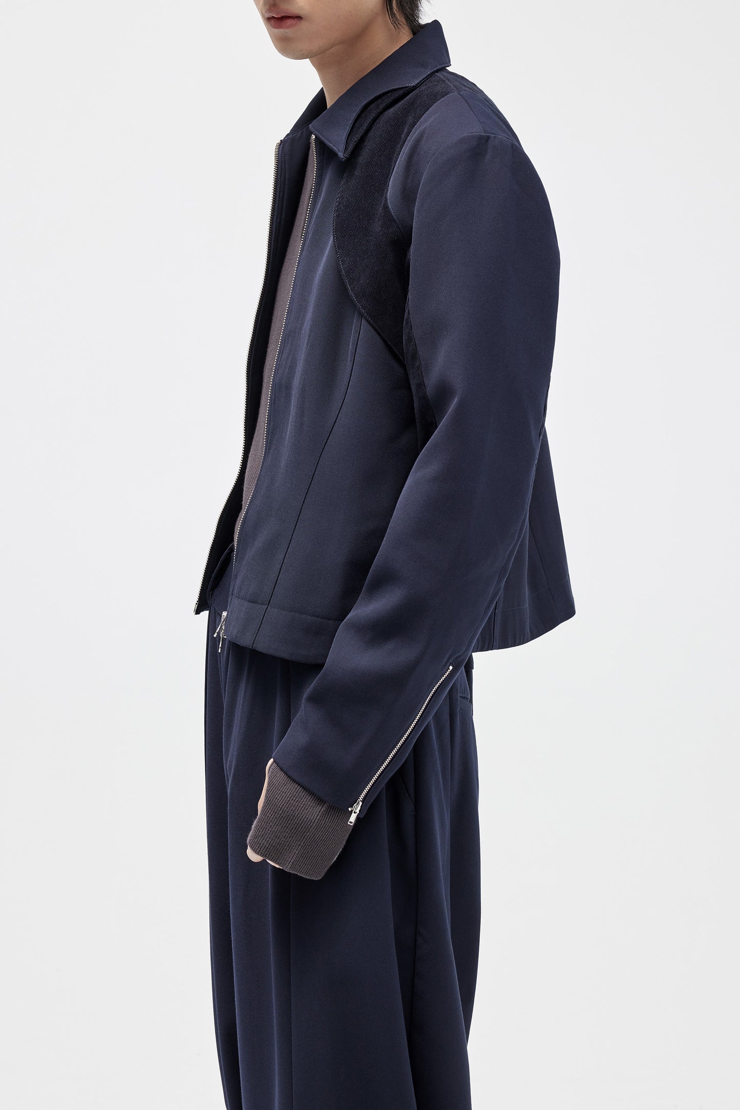EQUALNEAR - Ouroboros Work Jacket - Blue