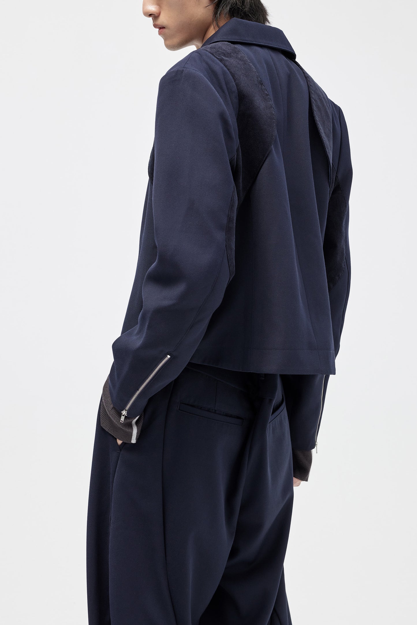 EQUALNEAR - Ouroboros Work Jacket - Blue
