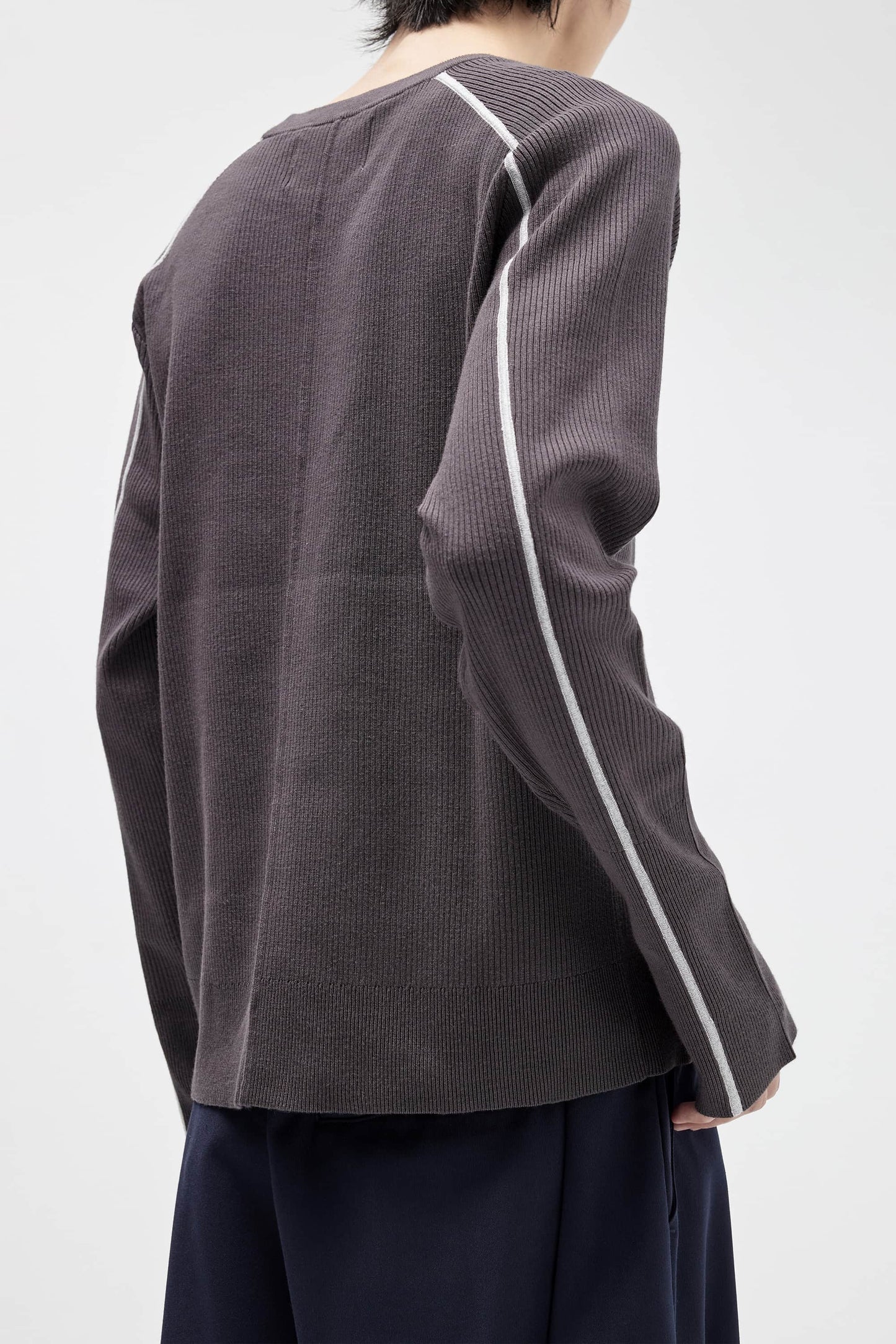 EQUALNEAR - Trails Knit Sweater - Gray