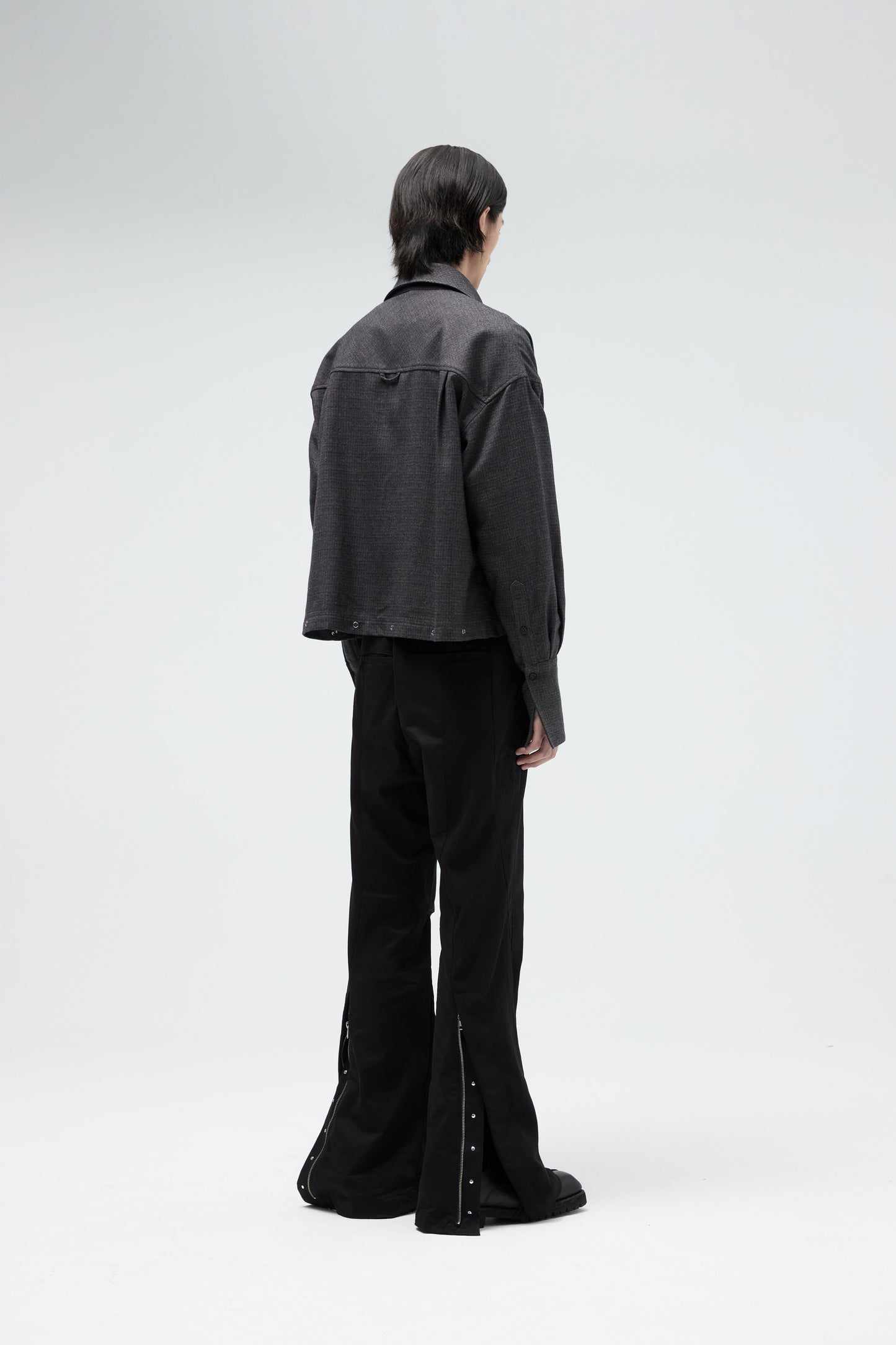 EQUALNEAR - Dawn Shirt Jacket - Gray
