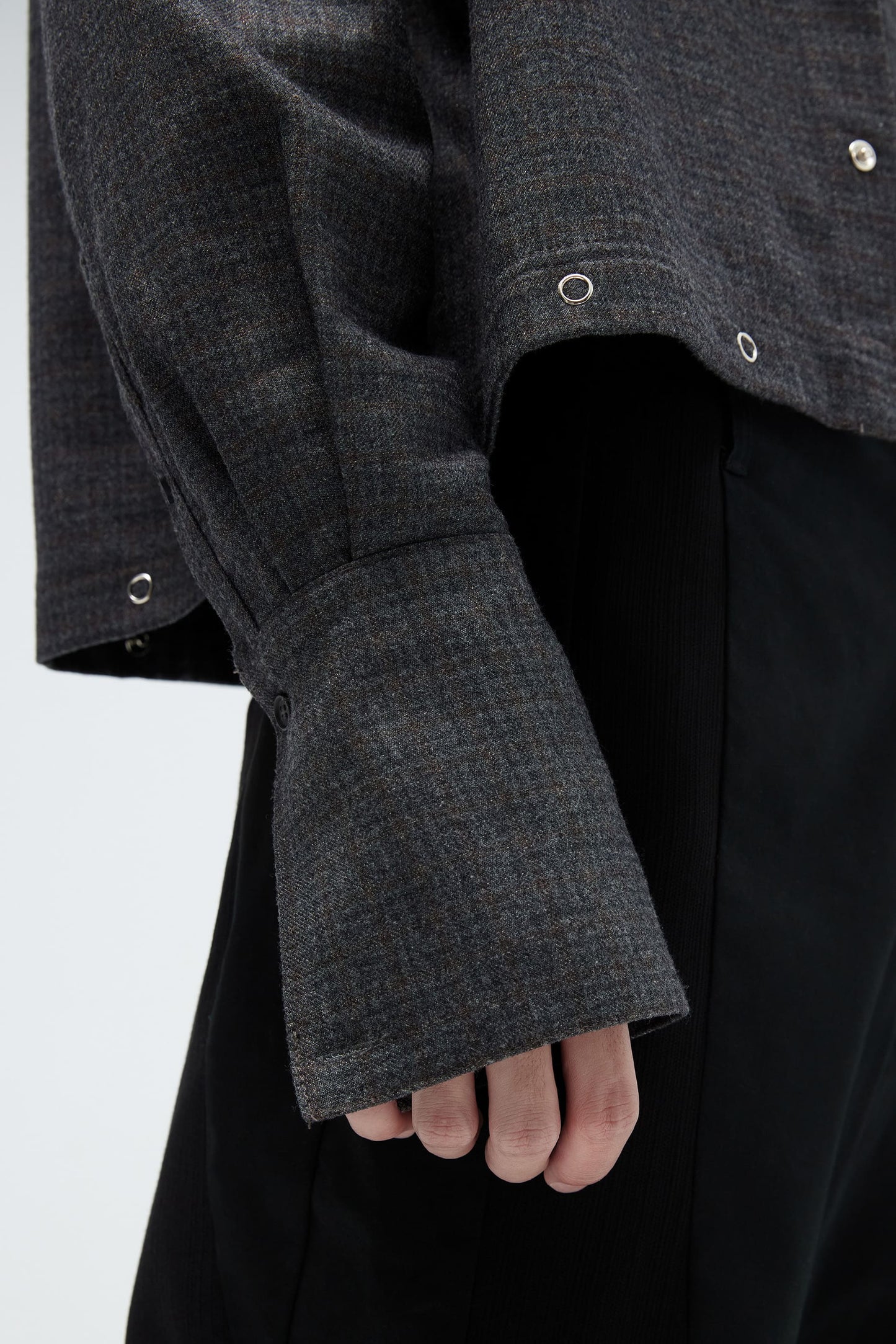 EQUALNEAR - Dawn Shirt Jacket - Gray
