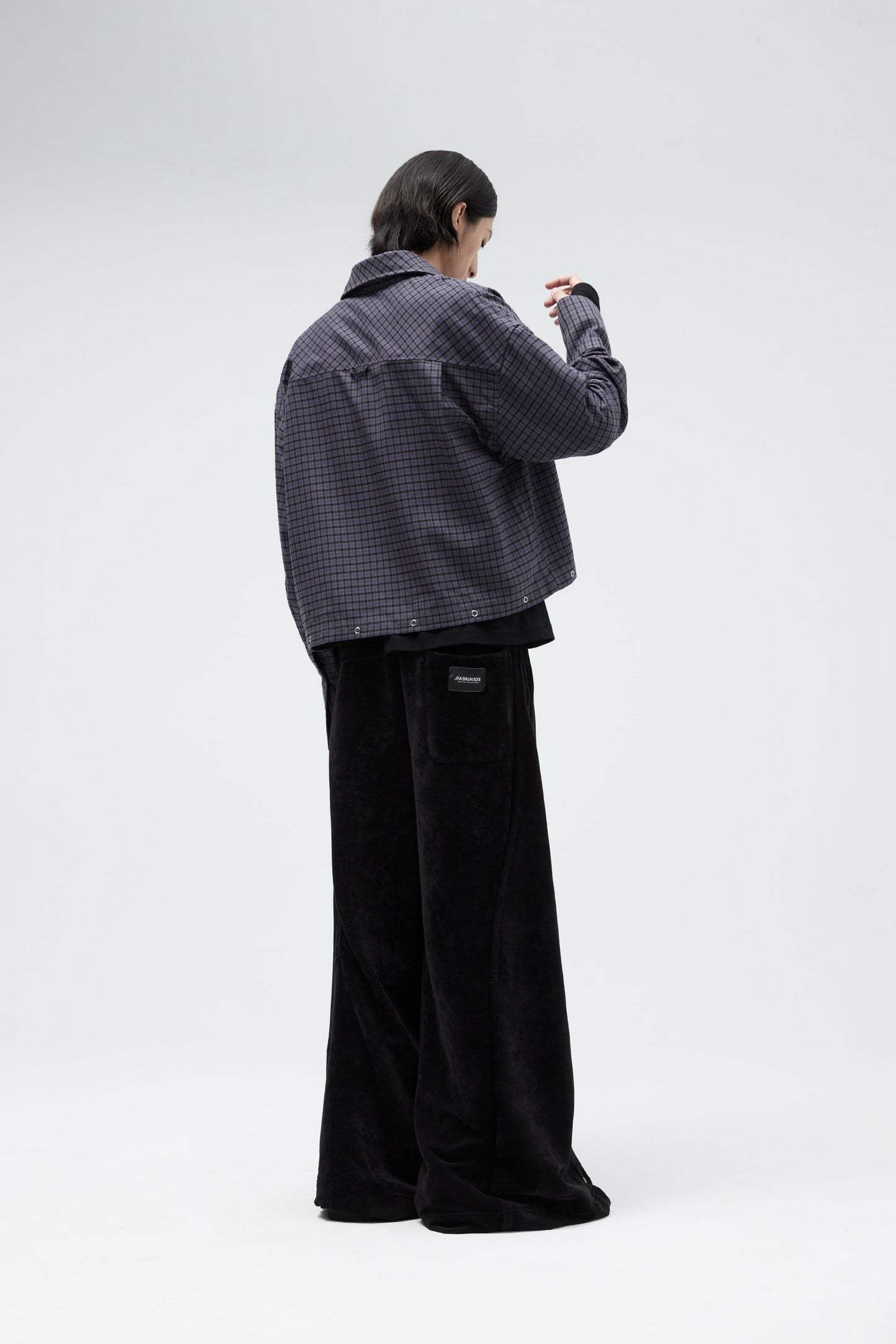 EQUALNEAR - Dawn Shirt Jacket - Purple