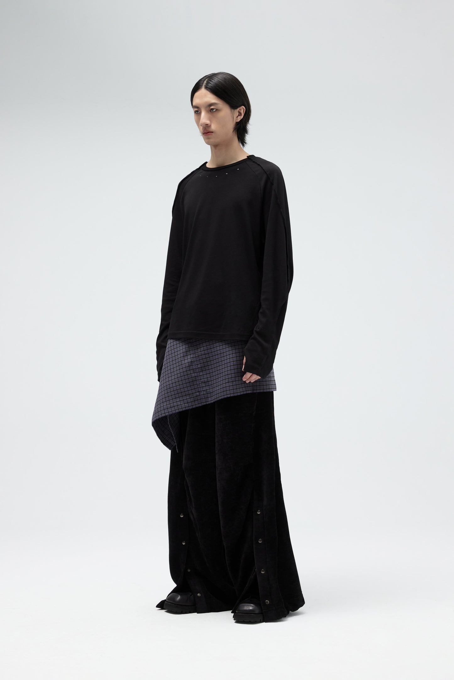 EQUALNEAR - Dawn Shirt Jacket - Purple