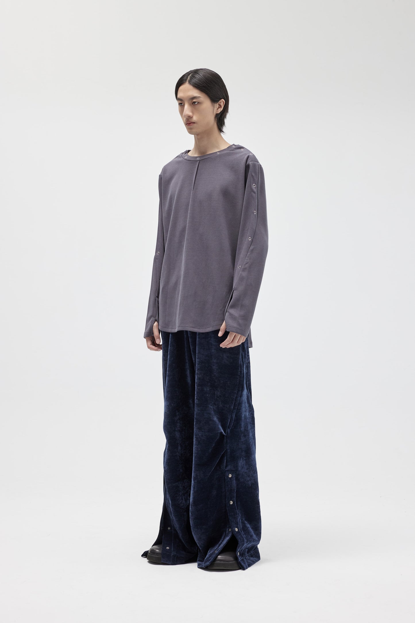 EQUALNEAR - Blanket Sweatpants - Blue