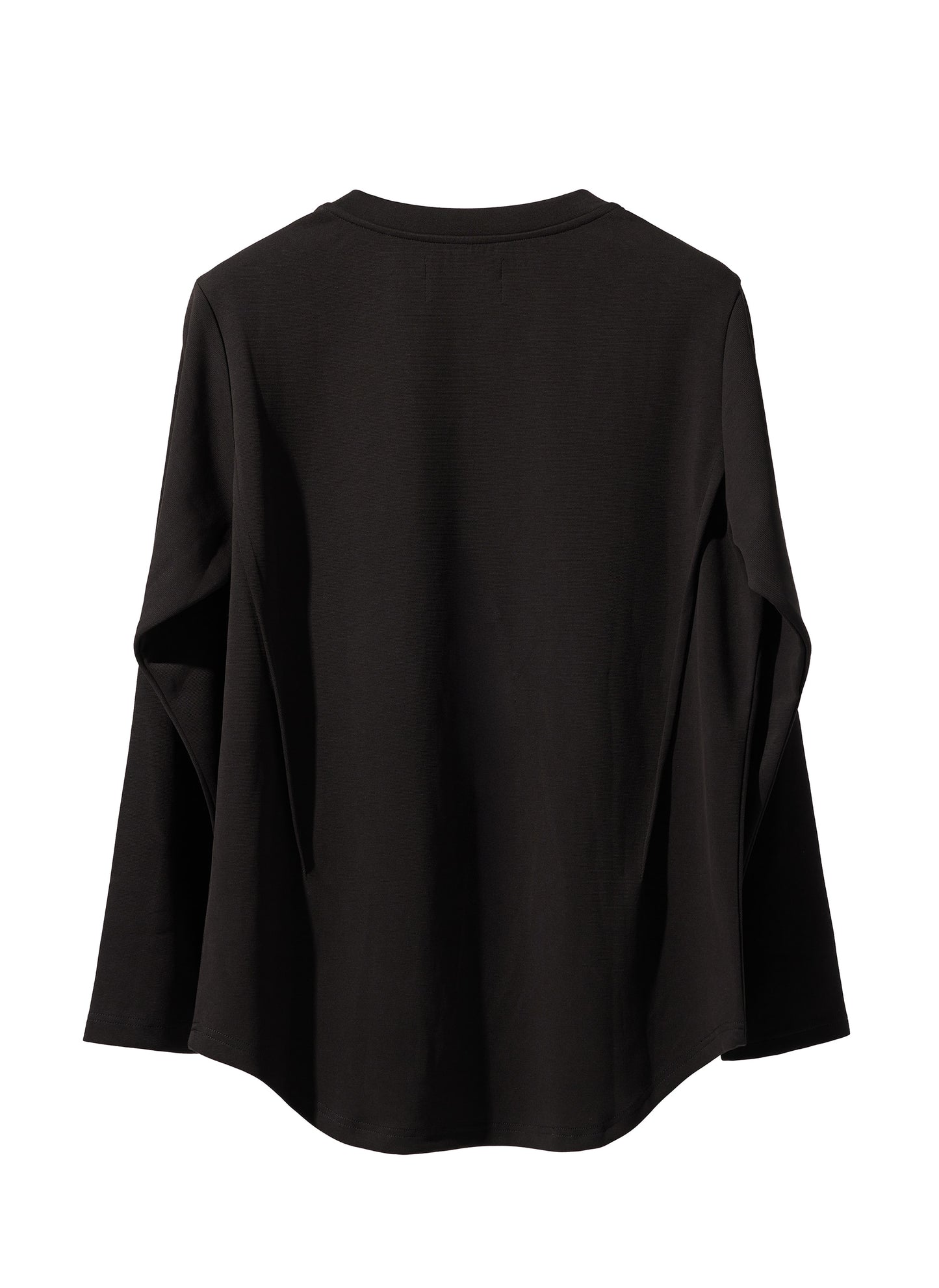 EQUALNEAR - Astro Henley Sweatshirt - Black