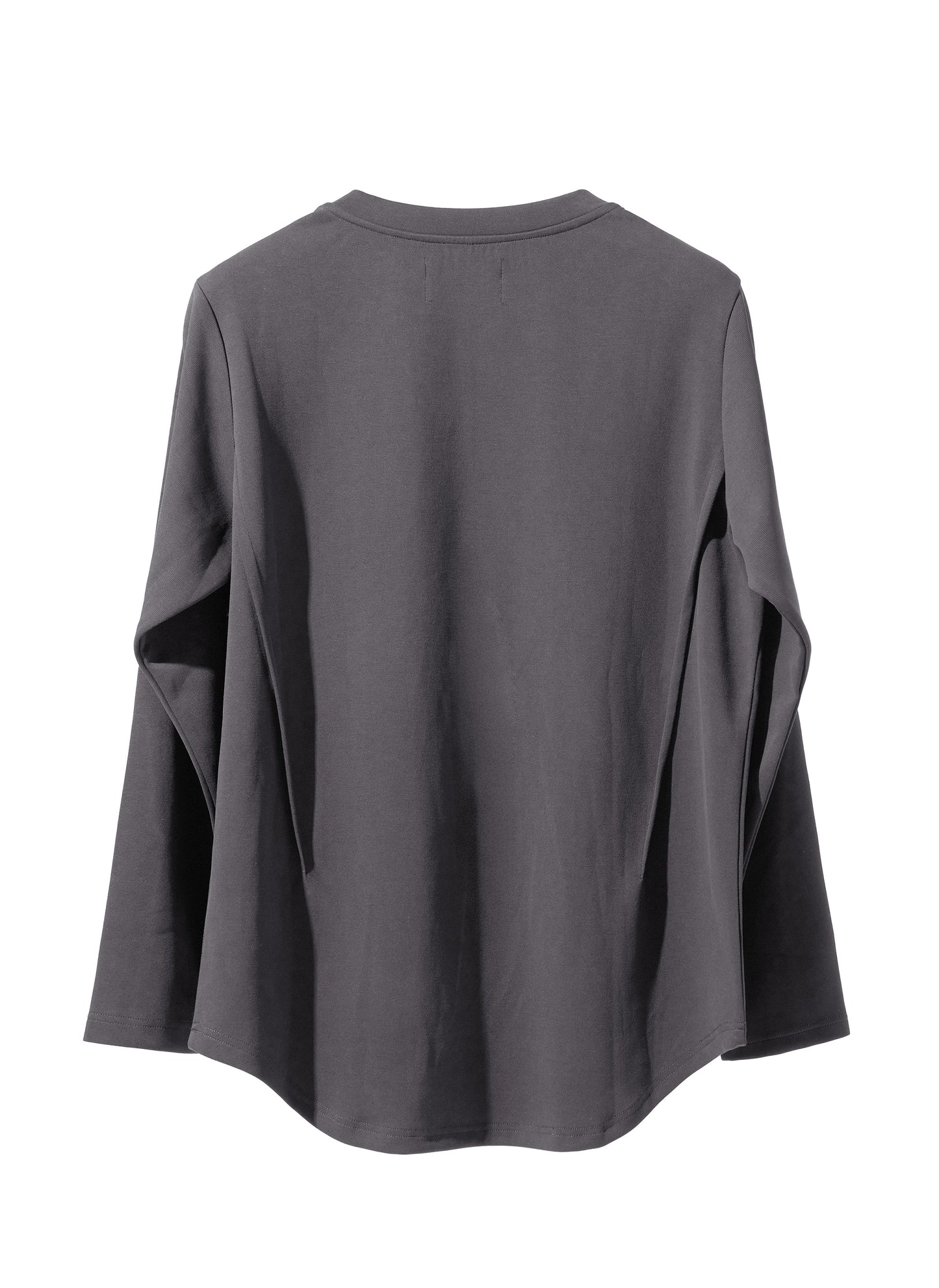 EQUALNEAR - Astro Henley Sweatshirt - Gray