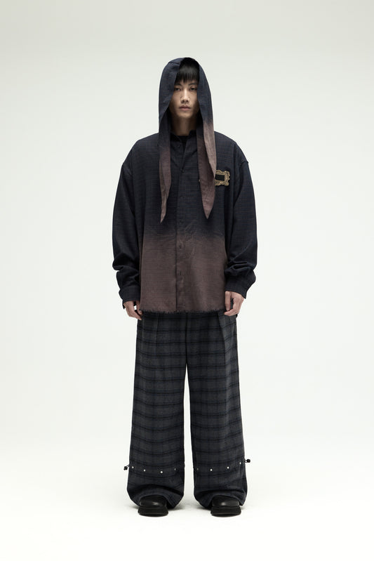 EQUALNEAR - Prisoner LS Shirt - Blue