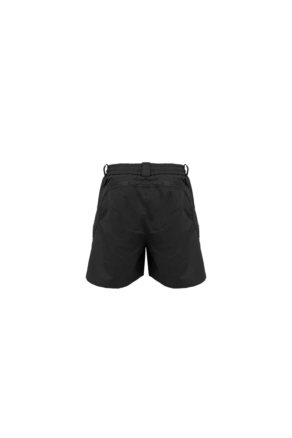 Embroidered Panel Sports Shorts D16