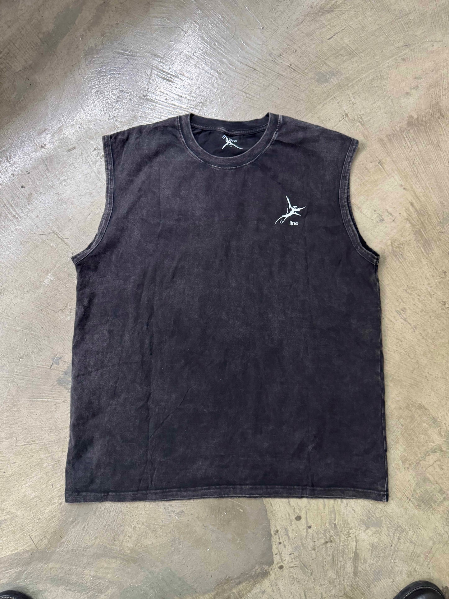 Ò line - Redemption Vest - Washed Black