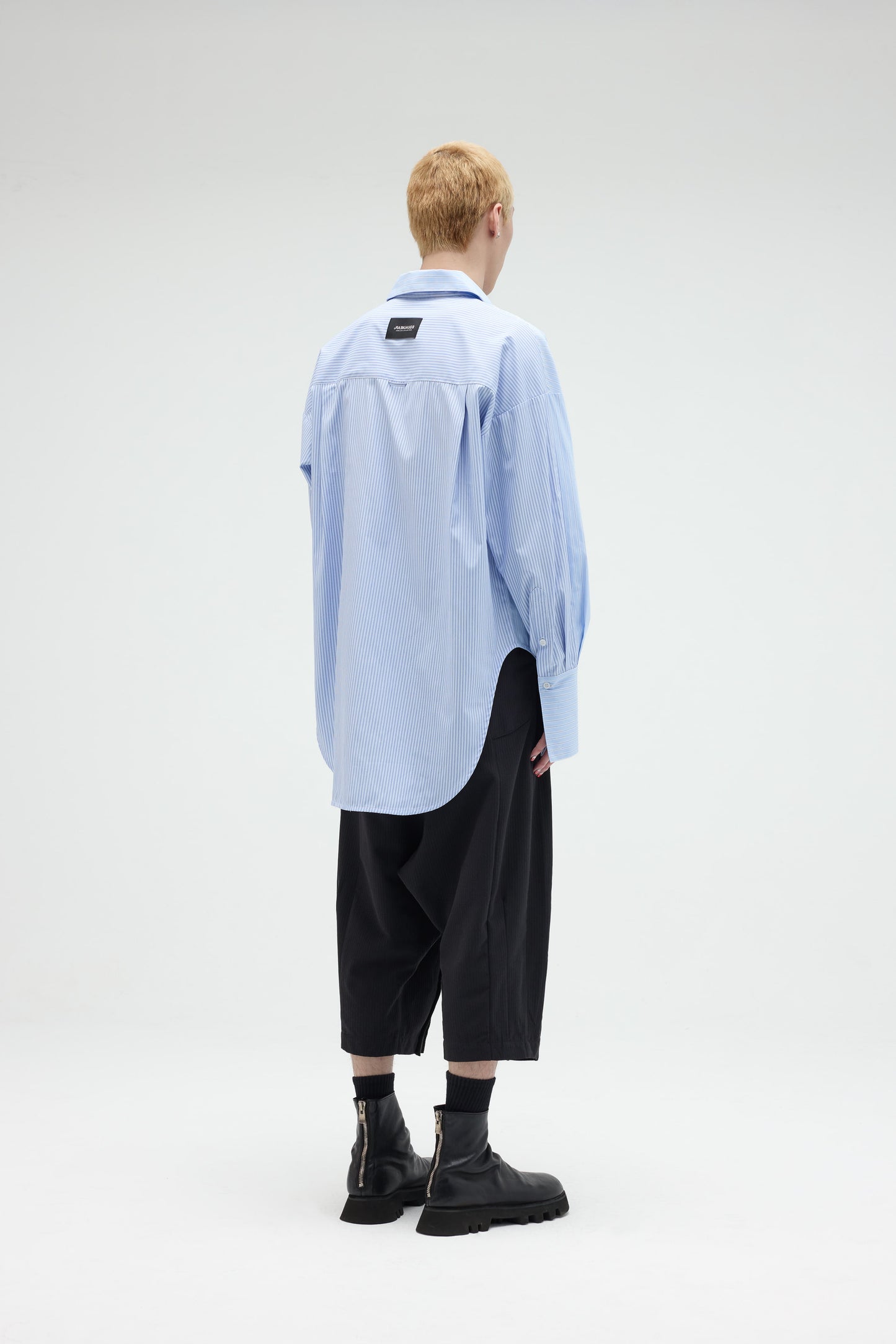 EQUALNEAR - The Sword LS Shirt - Blue