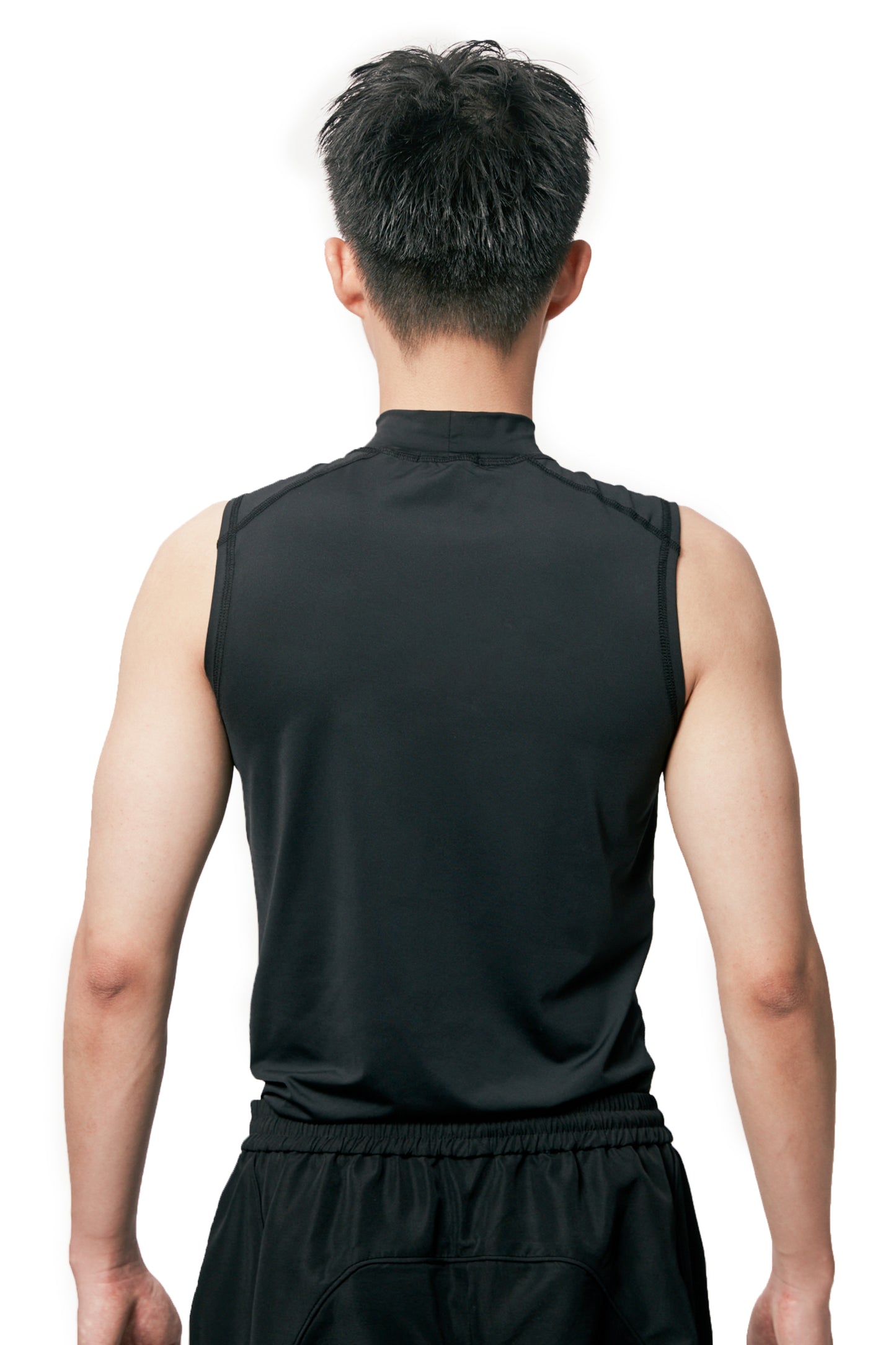 JOBDATASHEET - Half-High Collar Logo Base Layer Tank Top
