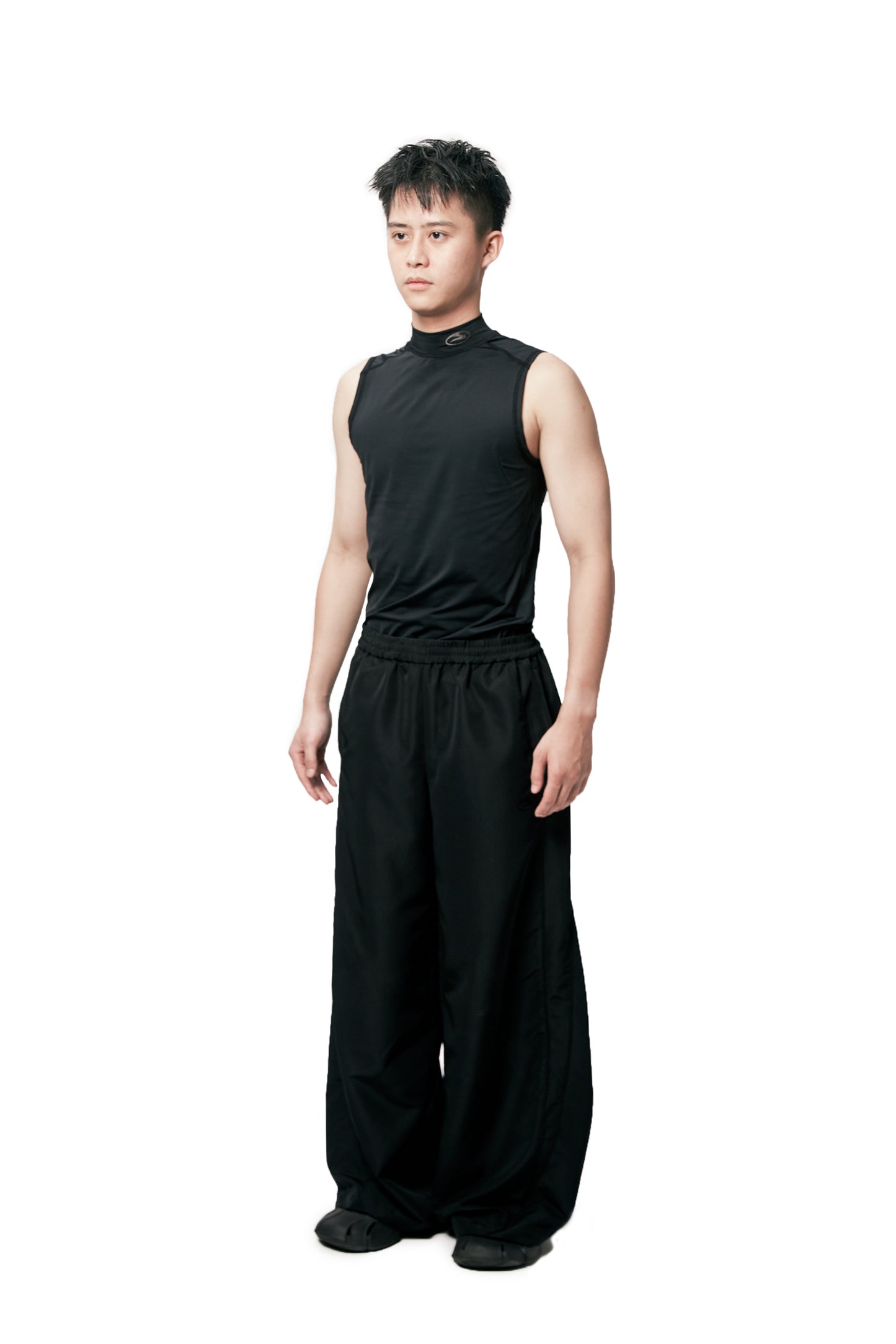 JOBDATASHEET - Half-High Collar Logo Base Layer Tank Top