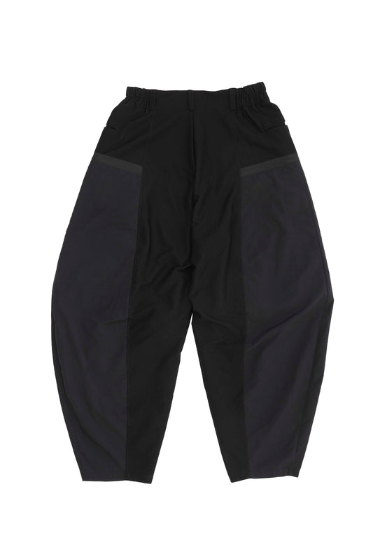 ALLENKO3 - MODULAR SHELL BALLOON PANTS - Black