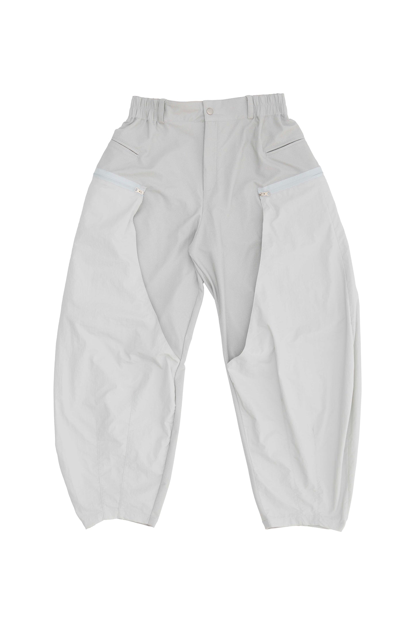 ALLENKO3 - MODULAR SHELL BALLOON PANTS - Whire