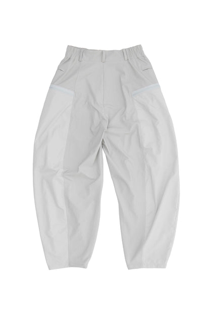 ALLENKO3 - MODULAR SHELL BALLOON PANTS - Whire
