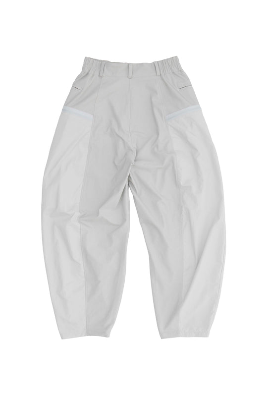 ALLENKO3 - MODULAR SHELL BALLOON PANTS - Whire