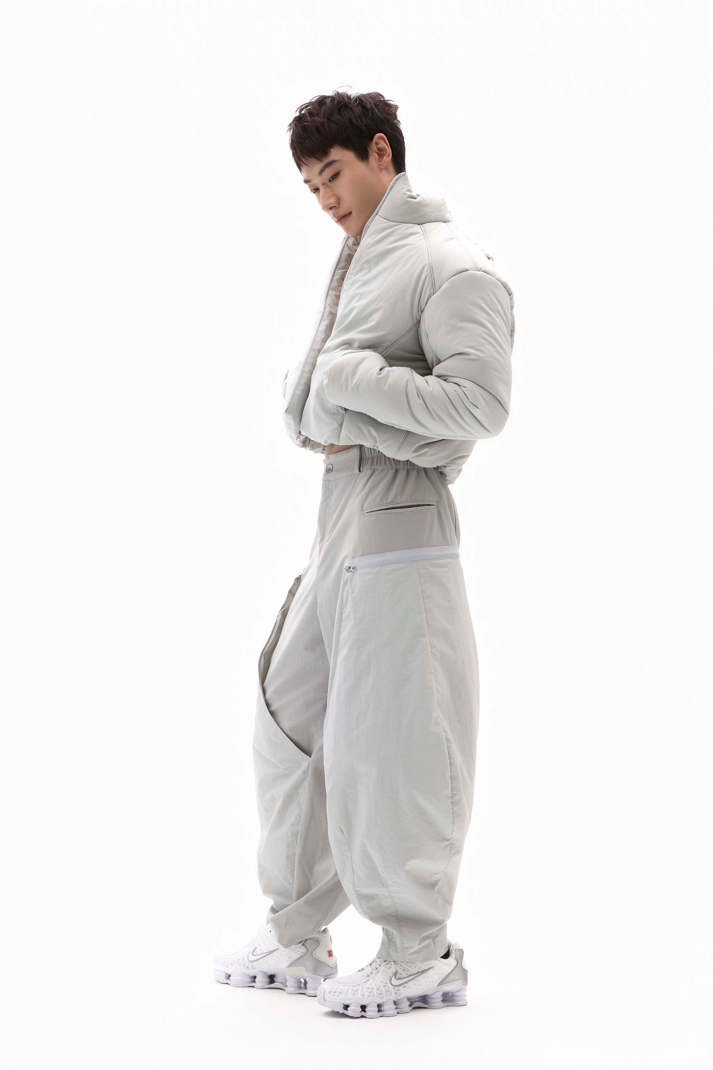 ALLENKO3 - SPINE JACKET — URBAN SYSTEM - White