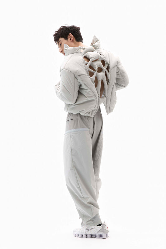 ALLENKO3 - SPINE JACKET — URBAN SYSTEM - White