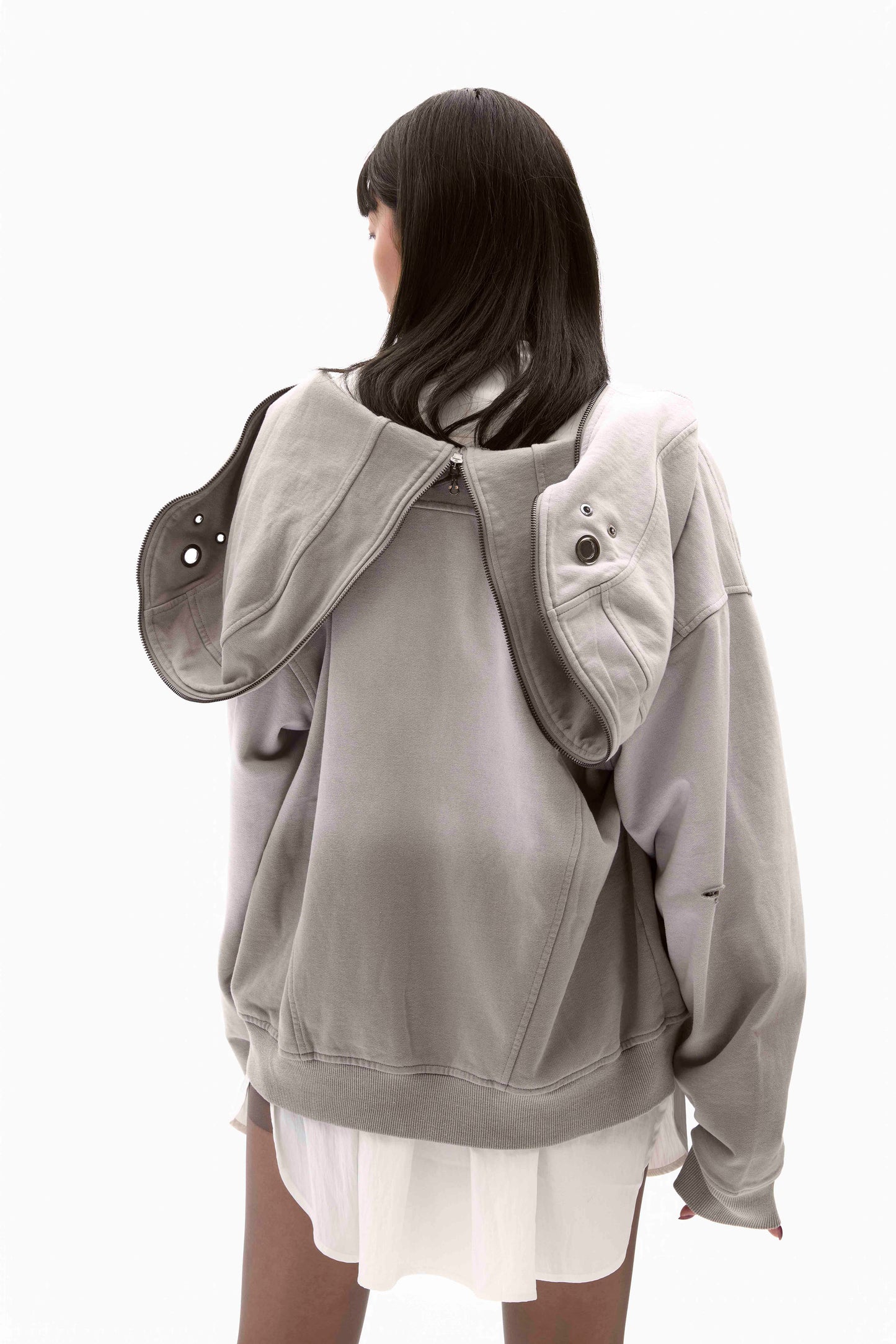 ALLENKO3 - SHELL 3.0 Armor Hoodie - White