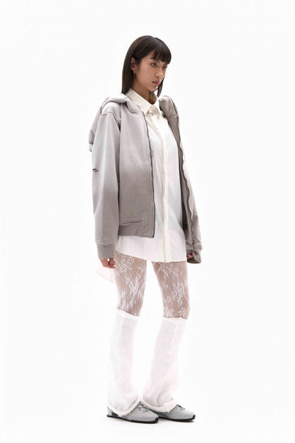 ALLENKO3 - SHELL 3.0 Armor Hoodie - White