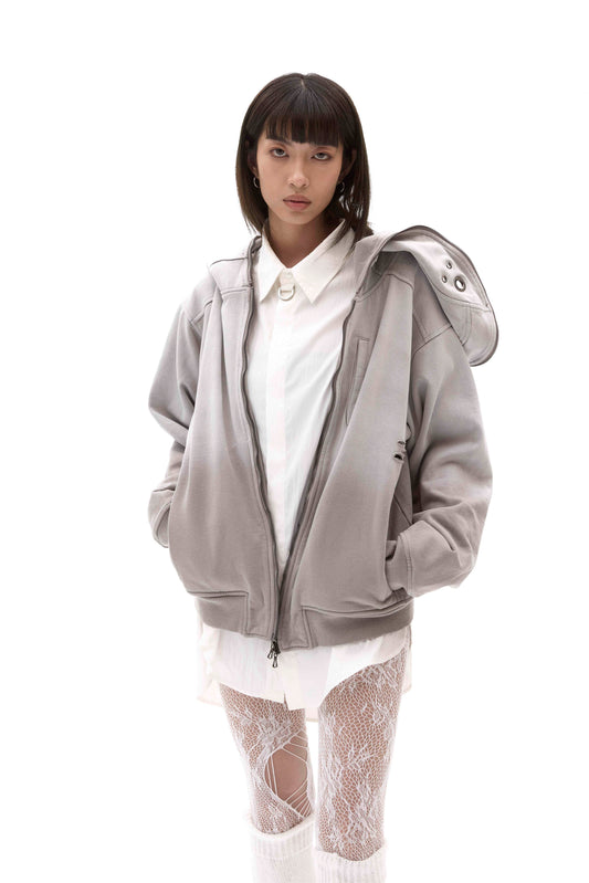 ALLENKO3 - SHELL 3.0 Armor Hoodie - White