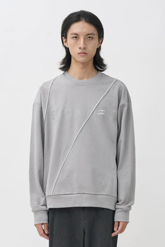 EQUALNEAR - Rift Logo Sweatshirt - Gray