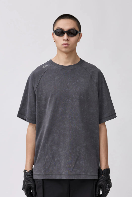 EQUALNEAR - C&G Raglan Tee - Dark Gray