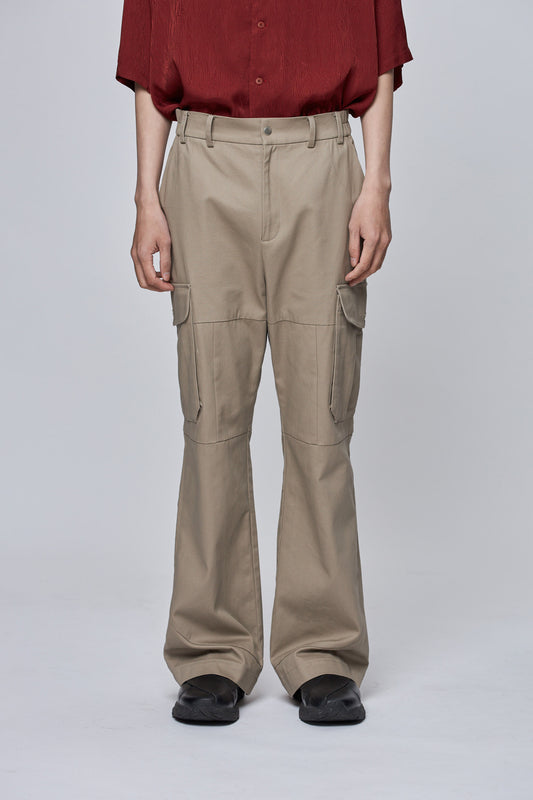 EQUALNEAR - E's Flow Cargo Pants - Khaki