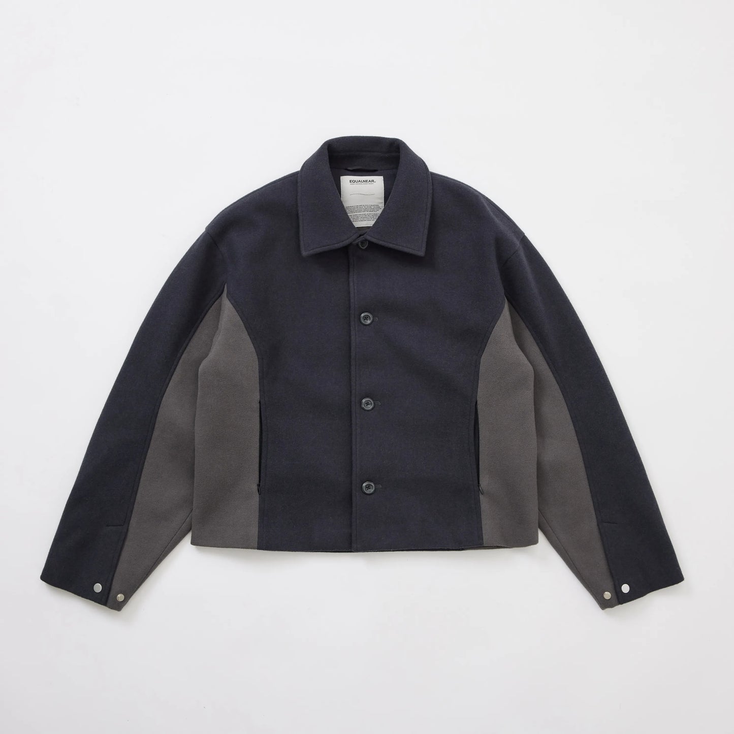 EQUALNEAR - EQ-HIGH Tweed Jacket - Gray