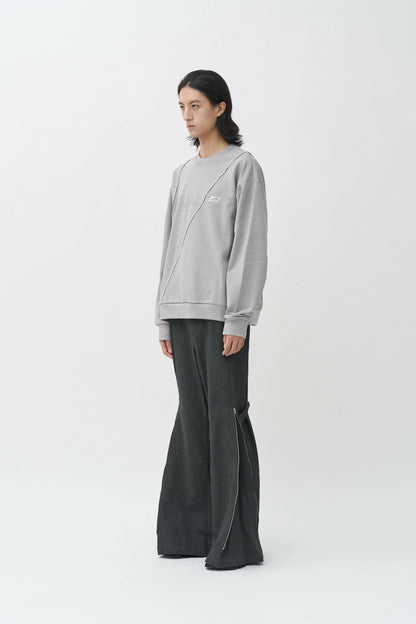 EQUALNEAR - Rift Logo Sweatshirt - Gray