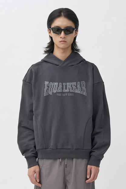 EQUALNEAR - Rift Logo Hoodie - Gray